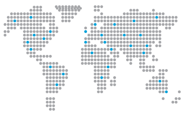 Worldwide Shipping Map